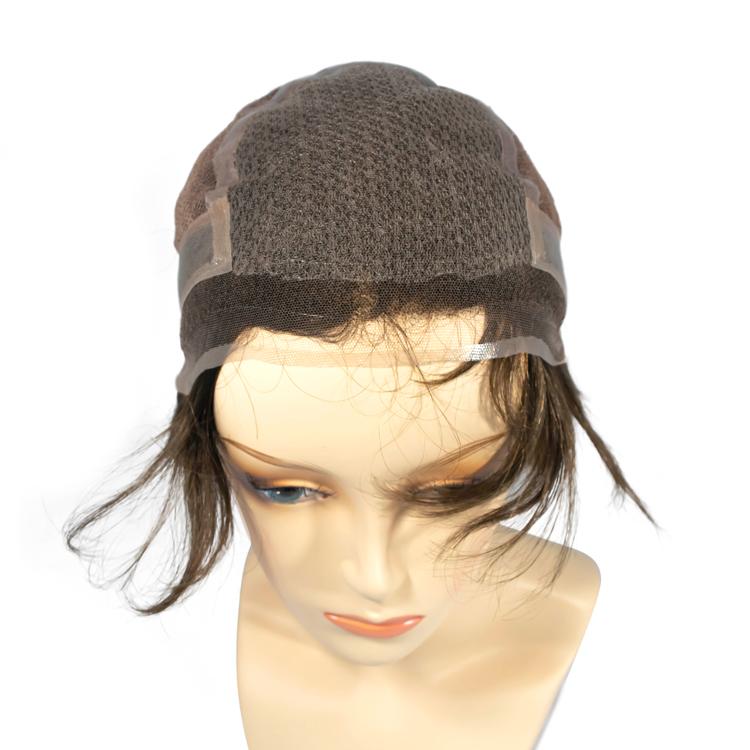 Alice 124 by WigPro | Hand Tied Lace Front Human Hair Wig | Mono Top - Color