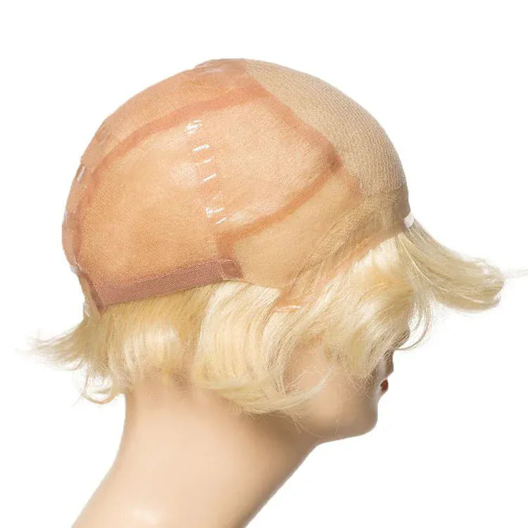 Alice 124 by WigPro | Hand Tied Lace Front Human Hair Wig | Mono Top - Color