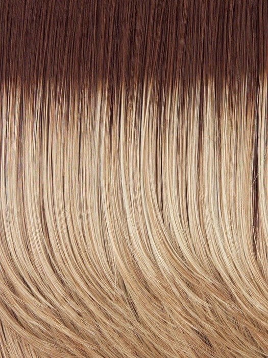 SS14 88 SHADED GOLDEN WHEAT Dark Blonde Evenly Blended with Pale Blonde Highlights and Dark Roots