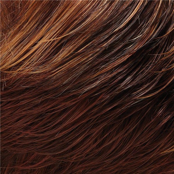 32F | Cherry Crème | Med Red & Med Red-Gold Blonde Blend w/ Med Red Nape