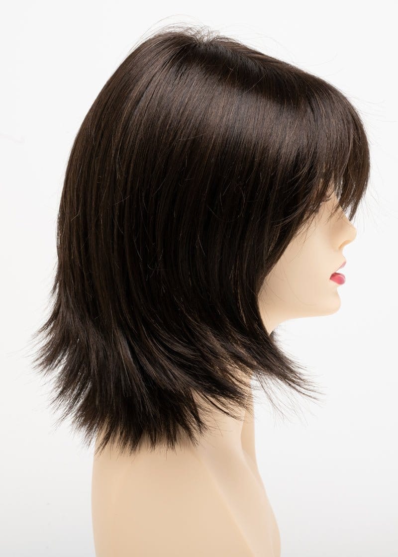 Dark Brown | A rich sable brown with mahogany highlights