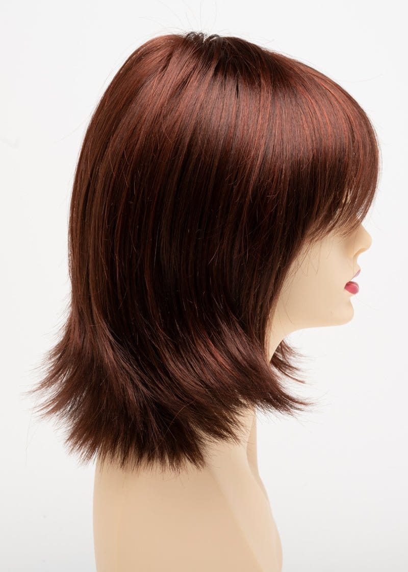 Dark Red | Dark auburn with rich deep red highlights