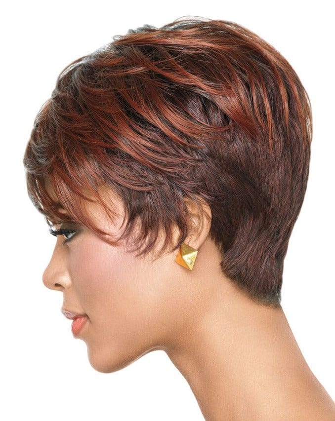 Angled Pixie | HF Synthetic Wig | Basic Cap - Wig Studio 1
