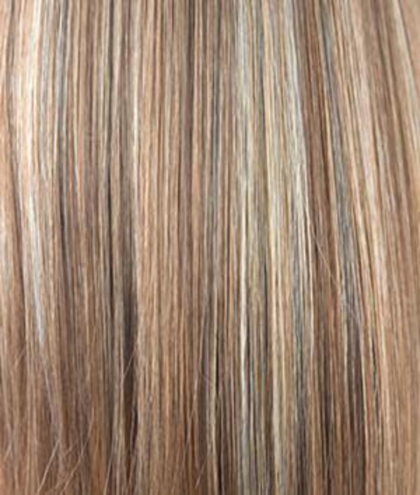 Maple Sugar | Light Honey Brown base with Strawberry Blonde highlights