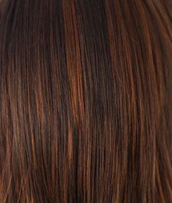 Red Pepper | Medium Brown Base with Deep Red Pepper Highlights