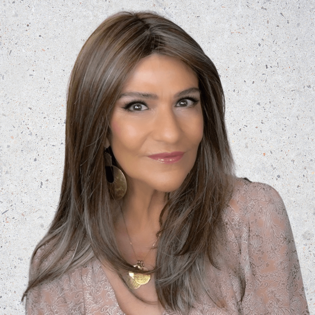 Blair Synthetic Lace Front Wig by Rene of Paris | Mono Part - Wig Studio 1