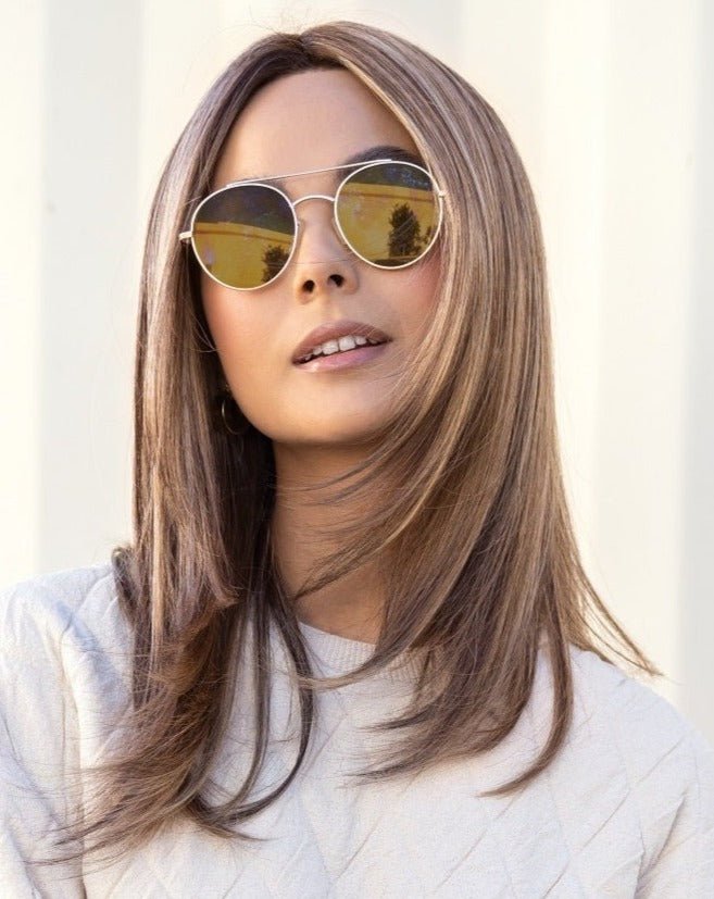 Blair Synthetic Lace Front Wig by Rene of Paris | Mono Part - Wig Studio 1