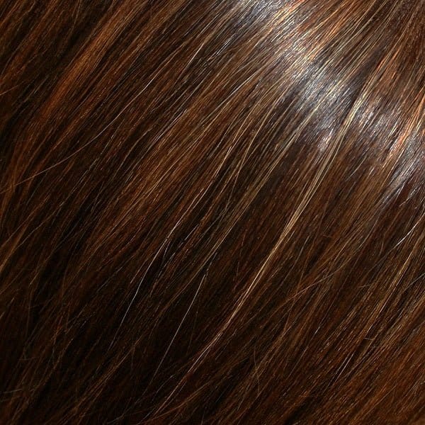 FS4/33/30A | Midnight Cocoa | Dk Brown, Med Red, Med Natural Red Blonde/Brown Blend w/ Med Natural Red Blonde/Brown Blend Bold Highlights