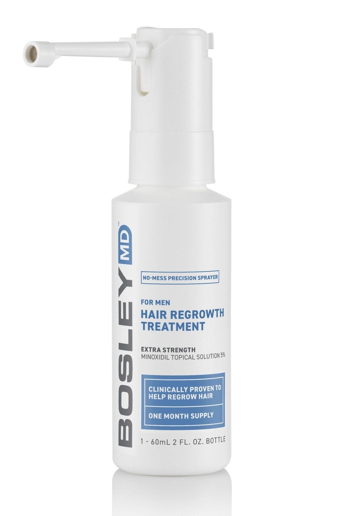 Bosley MD Men's Hair Regrowth Treatment 5% Sprayer - Wig Studio 1