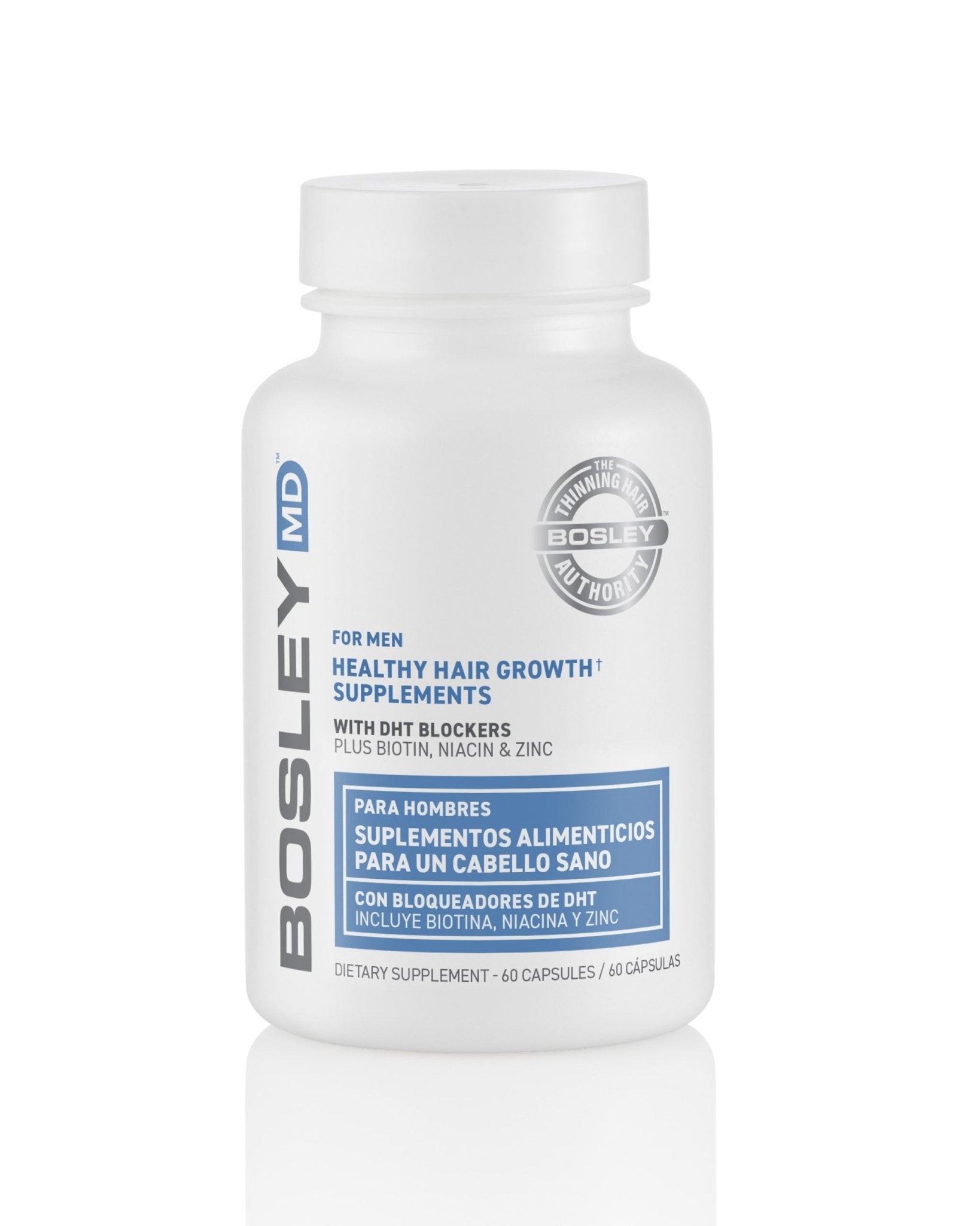 Bosley MD Men's Healthy Hair Growth Supplements - Wig Studio 1