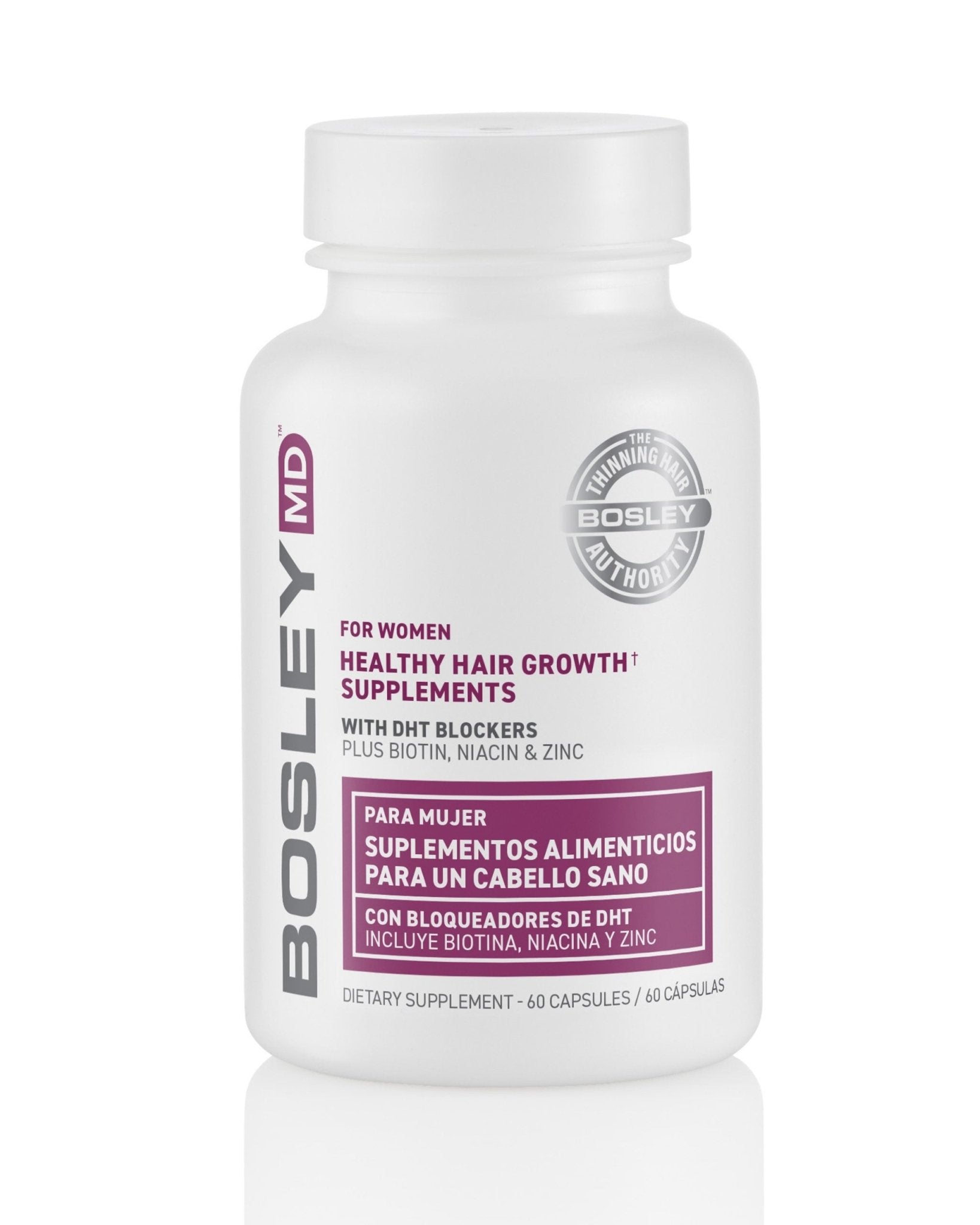 Bosley MD Women's Healthy Hair Growth Supplements - Wig Studio 1