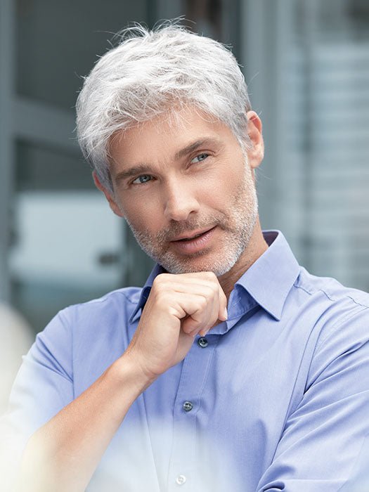 Brad by Ellen Wille | Men's Synthetic Lace Front Wig | Mono Crown - Wig Studio 1