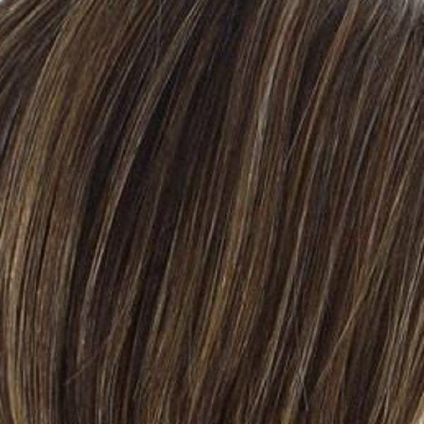 R829S GLAZED HAZELNUT | Rich Medium Brown with Ginger Highlights on Top