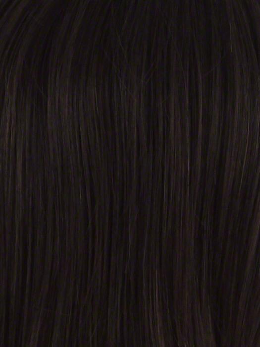 Dark Brown | A rich sable brown with mahogany highlights