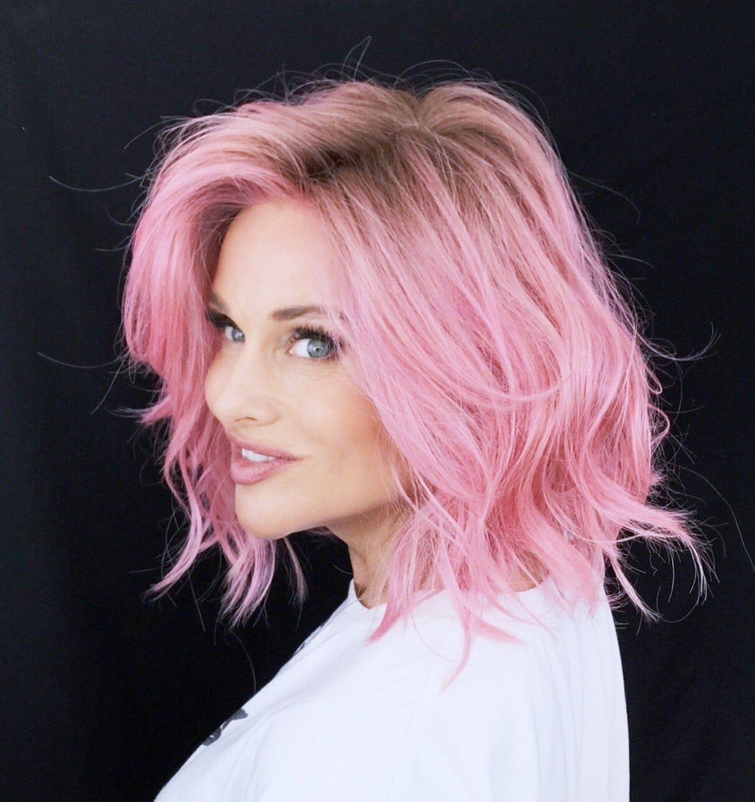 Caliente by Belle Tress | HF Synthetic Lace Front Wig | Mono Part - Wig Studio 1