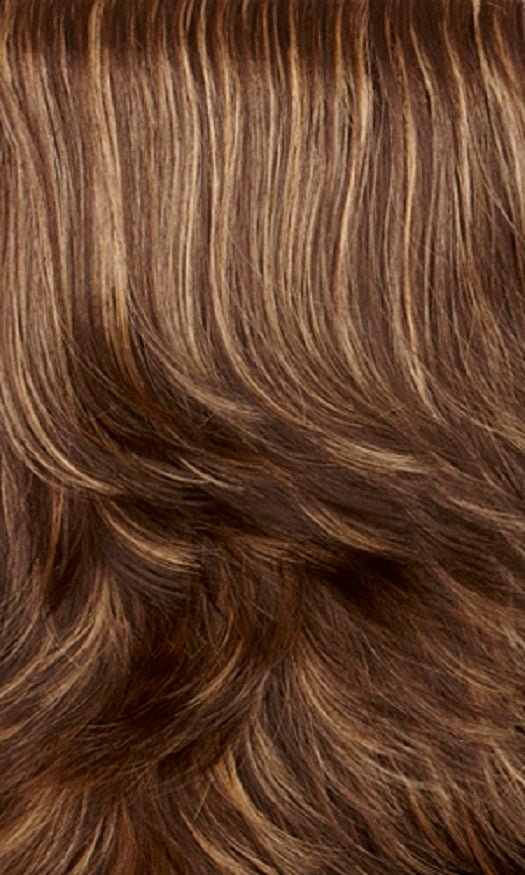 626H | Dark brown with golden blonde highlights
