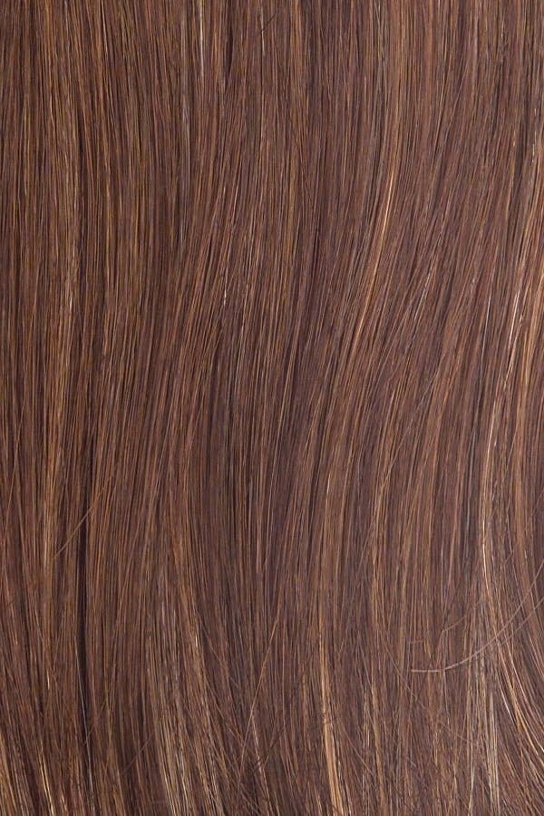 R3025S GLAZED CINNAMON | Medium Auburn with Ginger Blonde Highlights on Top