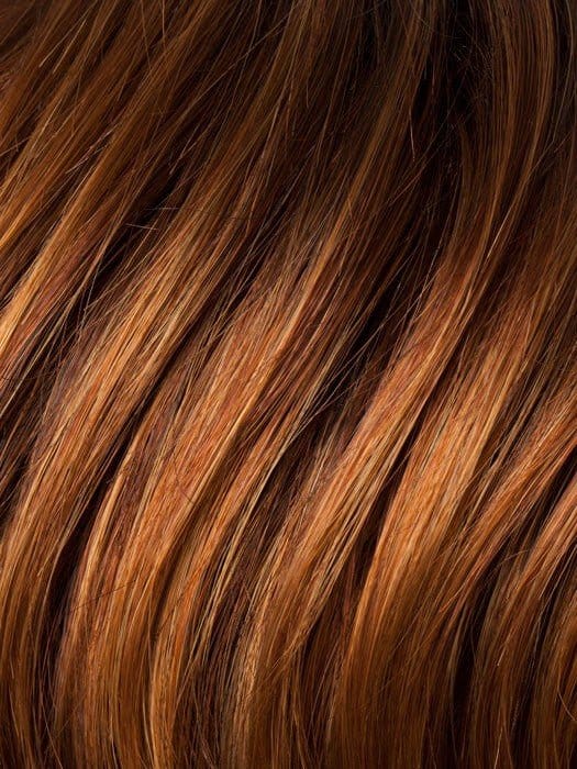 SAFRAN RED ROOTED | Light Copper Red and Copper Red with Dark Auburn Roots
