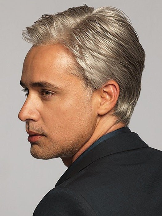 Classic Men's Hand Tied Wig by HIM | Heat Friendly Synthetic Hair | Average/Large Cap - Wig Studio 1