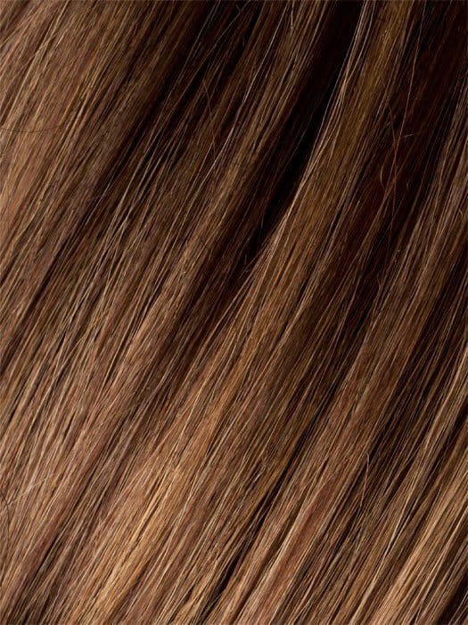 MOCCA R | Medium Brown, Light Brown, and Light Auburn blend with Dark Roots