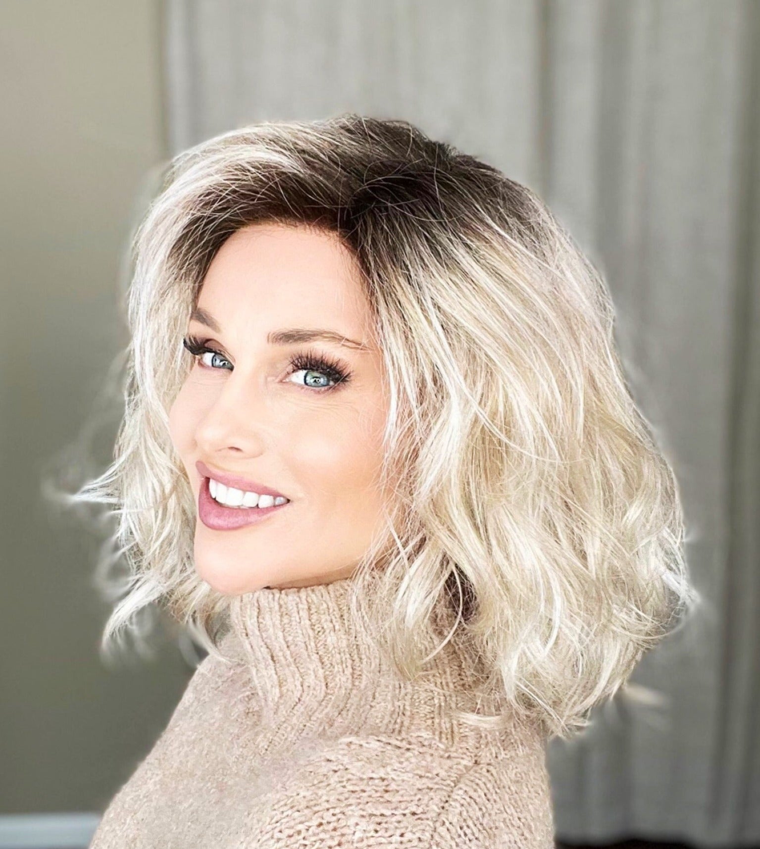 Dakota by Envy| Synthetic Lace Front Wig | Mono Part - Wig Studio 1