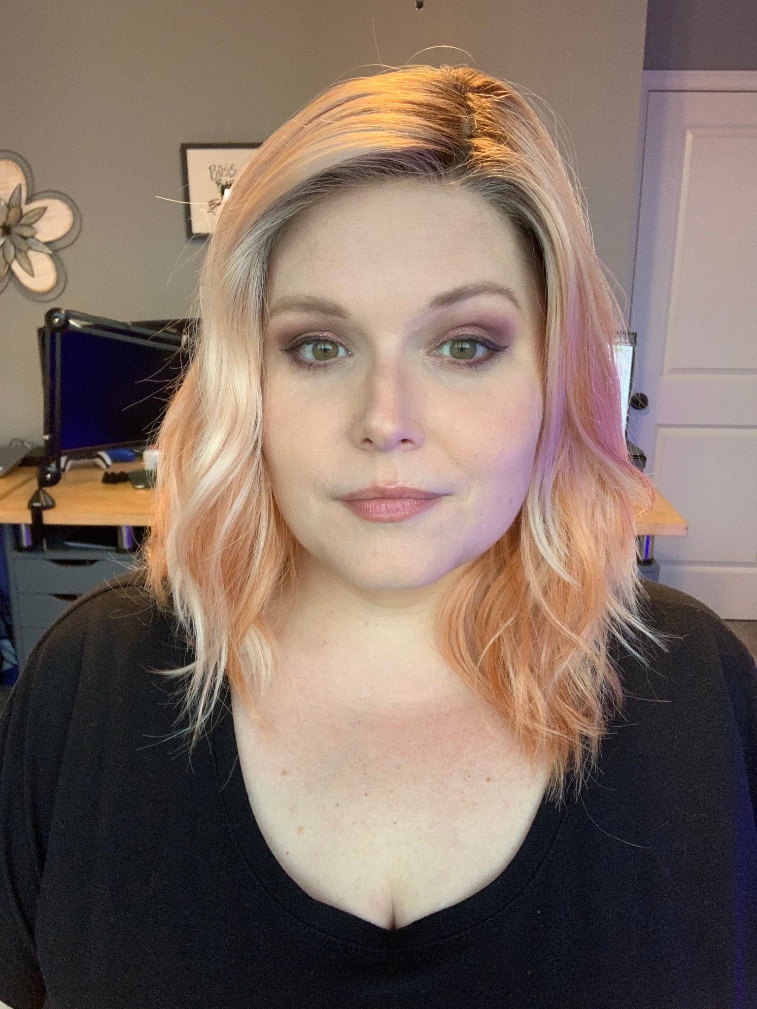 Dalgona 16 by Belle Tress | HF Synthetic Lace Front Wig | Mono Part - Wig Studio 1