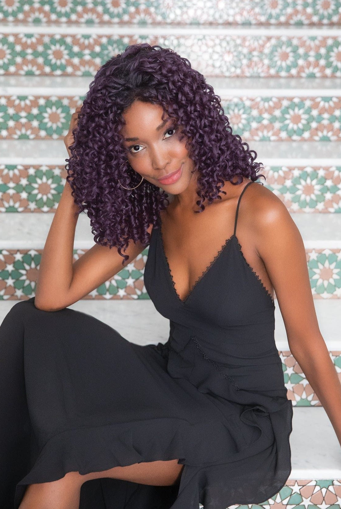 Diva | HF Synthetic Lace Front Wig | Basic Cap - Wig Studio 1