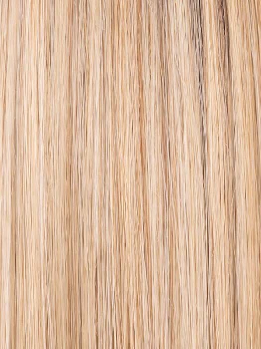 SAND-ROOTED | Medium Ash Blonde and Light Strawberry Blonde with Light Golden Blonde Blend