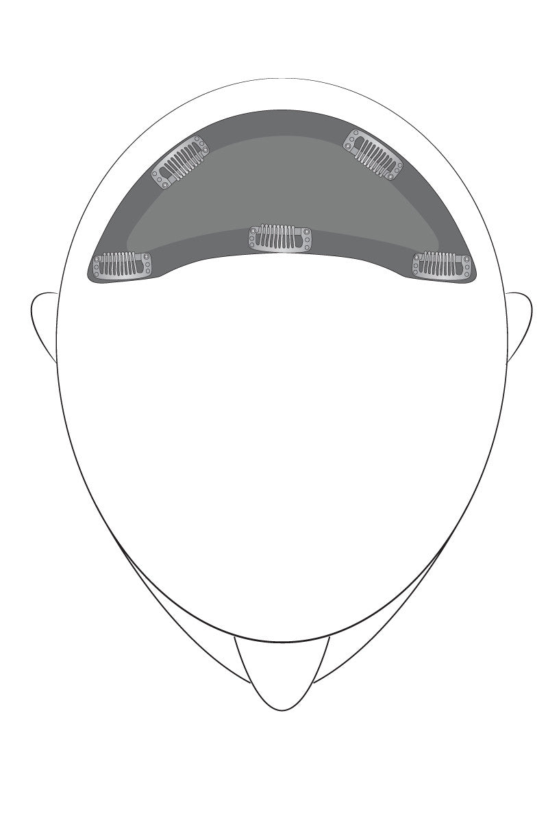 easiCrown 12" by easiHair | HF Synthetic Hair Topper - Wig Studio 1