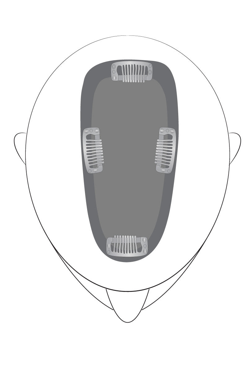 easiPart 18" by easiHair | HF Synthetic Hair Topper - Wig Studio 1