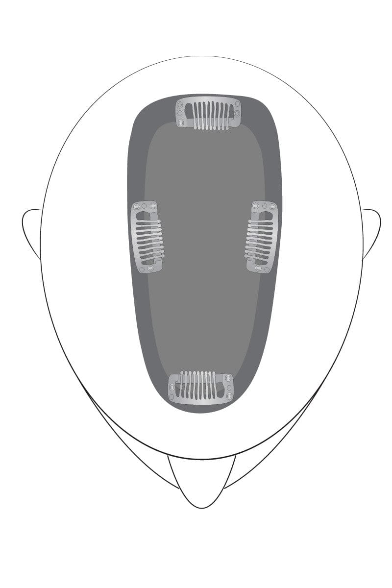 easiPart 18" by easiHair | Remy Human Hair Topper - Wig Studio 1