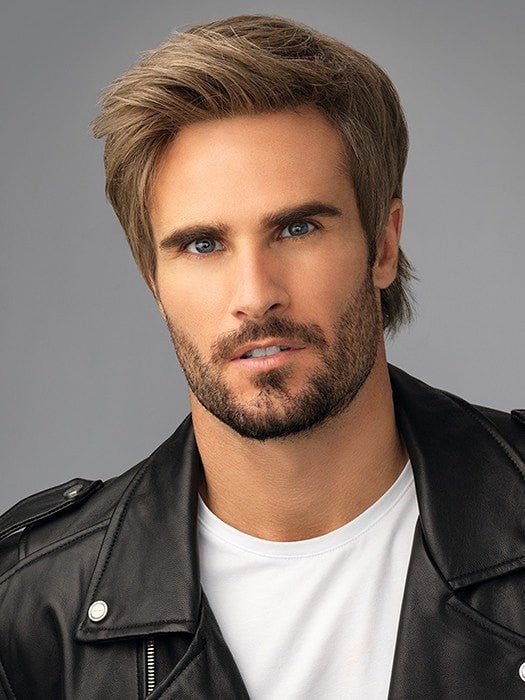 Edge Men's Synthetic Lace Front Wig by HIM | Mono Crown - Wig Studio 1