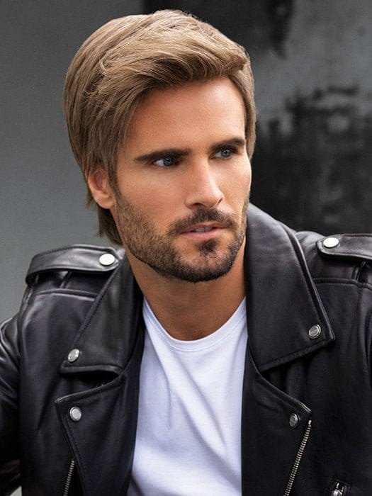 Edge Men's Synthetic Lace Front Wig by HIM | Mono Crown - Wig Studio 1