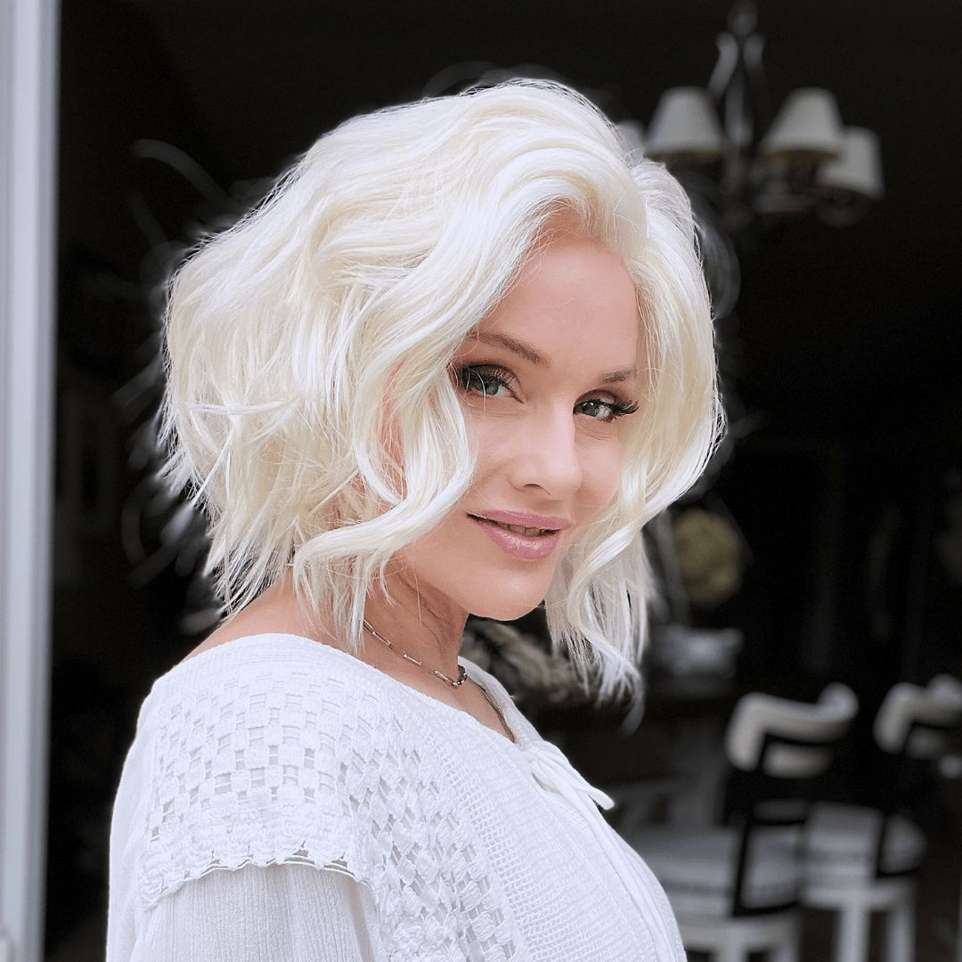 Ella Synthetic Lace Front Wig by Rene of Paris | Mono Part - Wig Studio 1