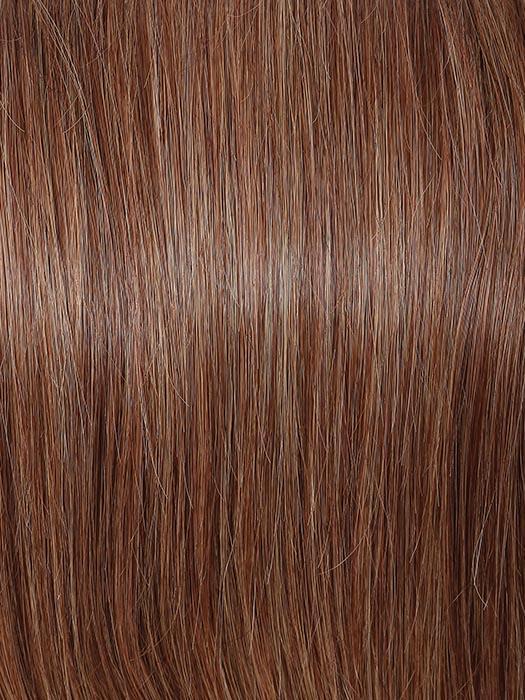 R3025S GLAZED CINNAMON | Medium Auburn with Ginger Blonde Highlights on Top