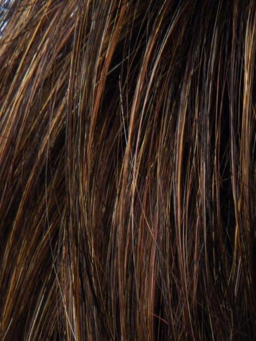 MOCCA-R | Medium Brown, Light Brown, and Light Auburn blend with Dark Roots