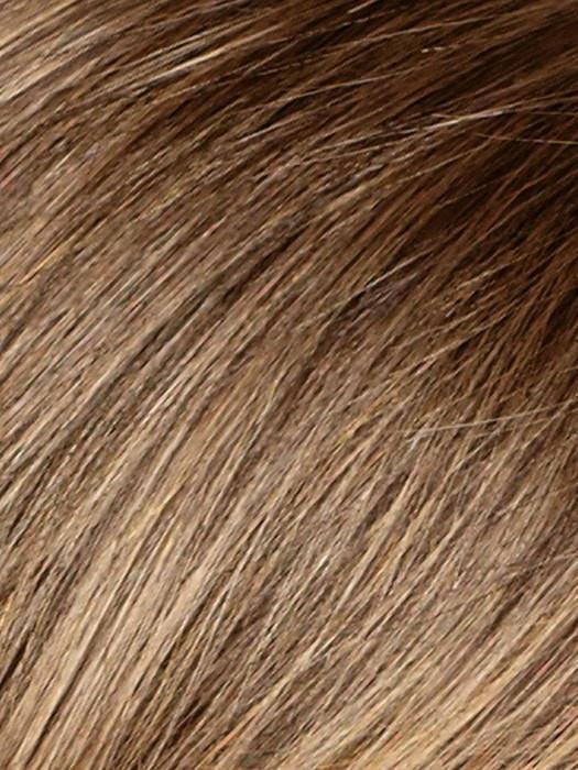 Marble Brown | A 50/50 blend of medium brown and light honey brown
