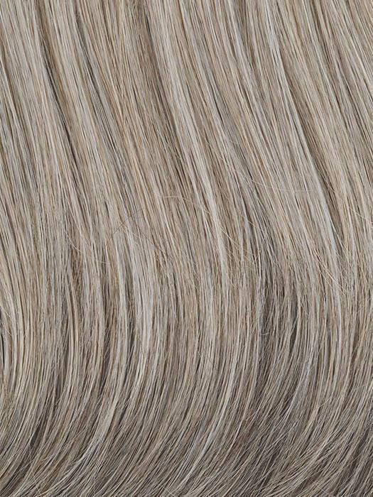 RL119G SILVER AND SMOKE | Light Brown with 80% Gray in Front Gradually into 50% Gray Towards the Nape