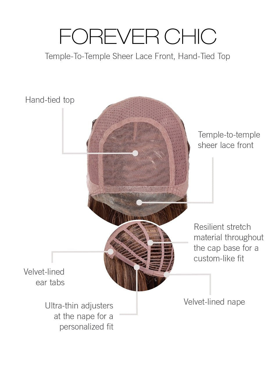 Forever Chic Synthetic Lace Front Wig by Gabor | Mono Part - Wig Studio 1