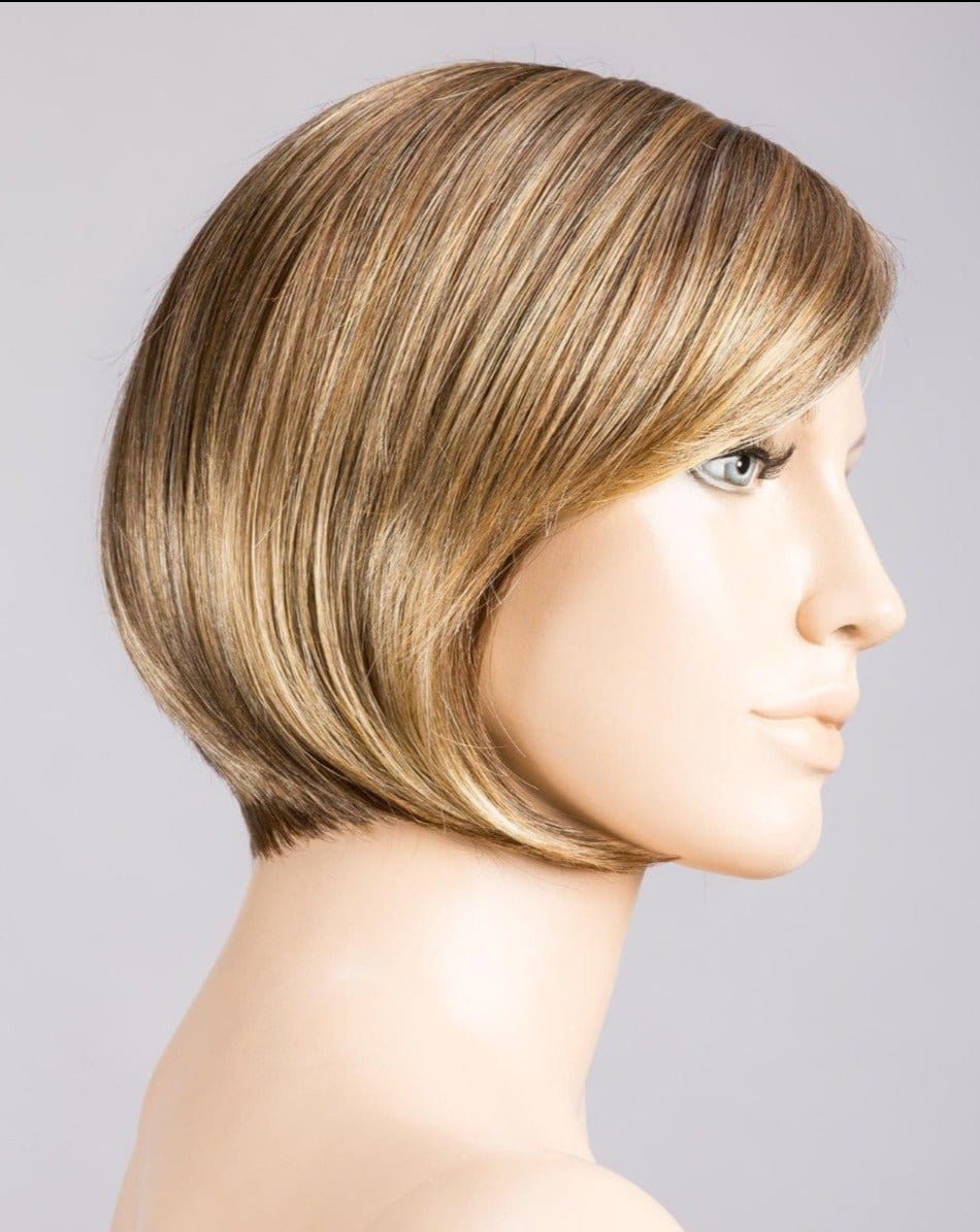 BERNSTEIN ROOTED | Light Brown base with subtle Light Honey Blonde and Light Butterscotch Blonde highlights and Drk Rts