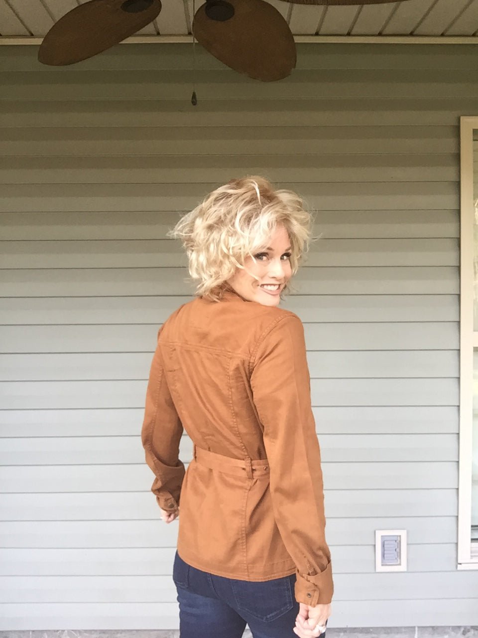 Fresh Chic Synthetic Lace Front Wig by Gabor | Mono Part - Wig Studio 1