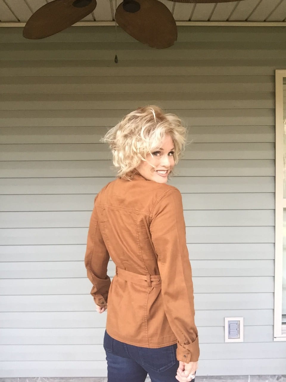 Fresh Chic Synthetic Lace Front Wig by Gabor | Mono Part - Wig Studio 1