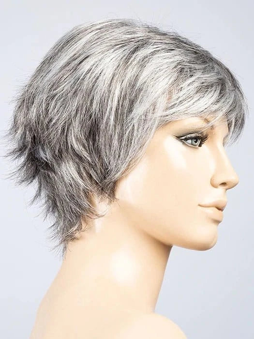 Dark Grey Mix | Dark brown and grey blend with dark shaded roots