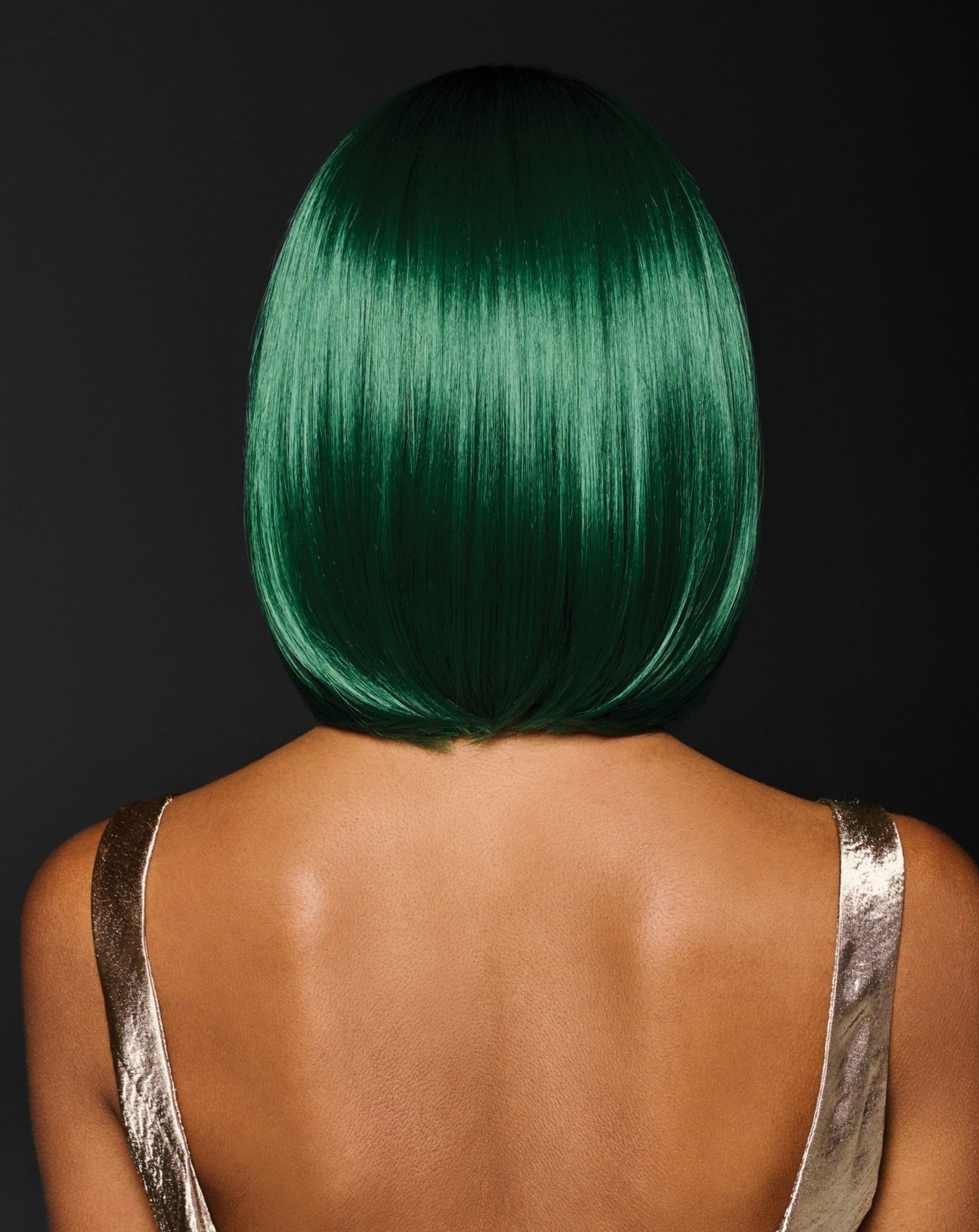 Green IRL | HF Synthetic Lace Front Wig | Mono Part - Wig Studio 1