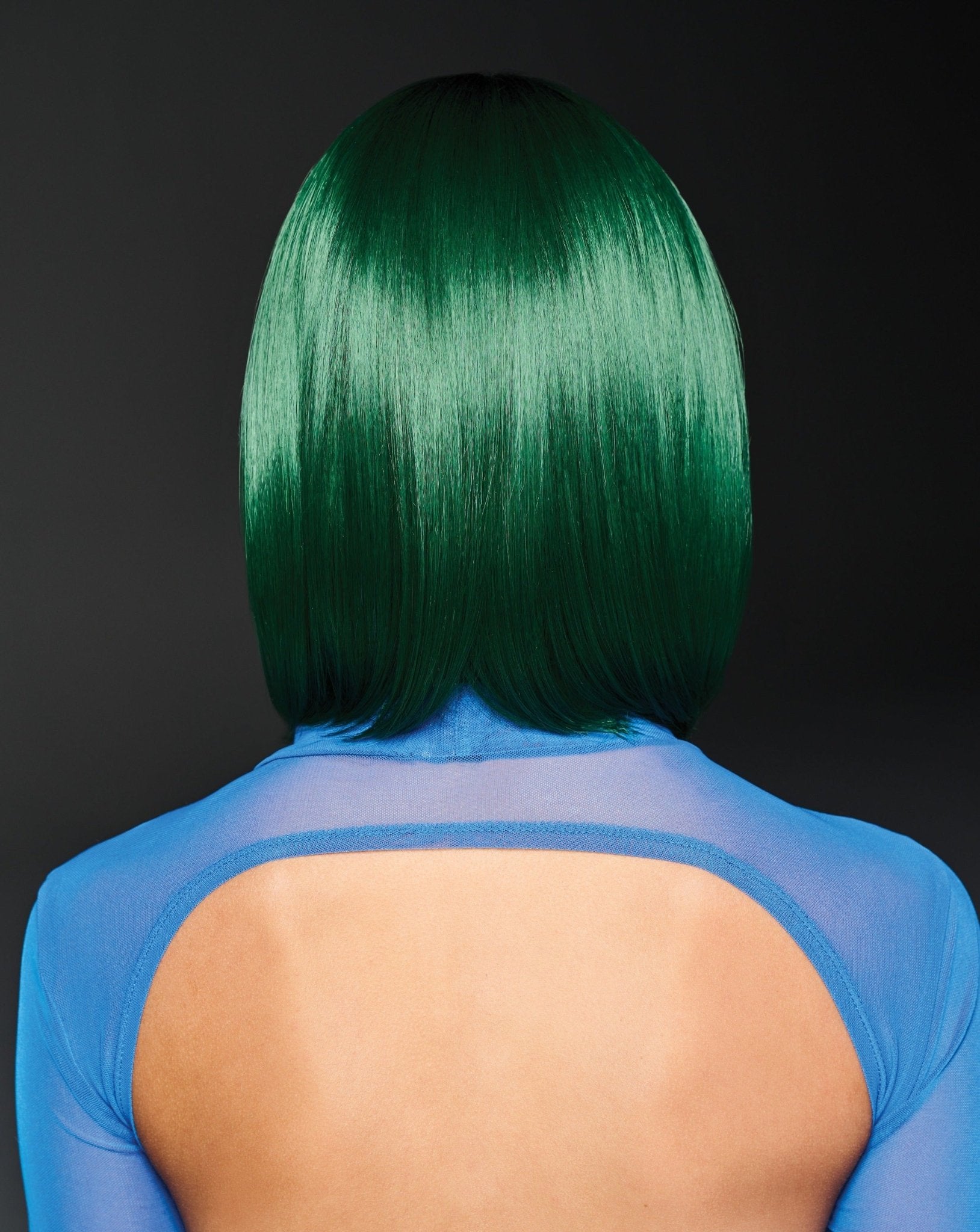 Green IRL | HF Synthetic Lace Front Wig | Mono Part - Wig Studio 1