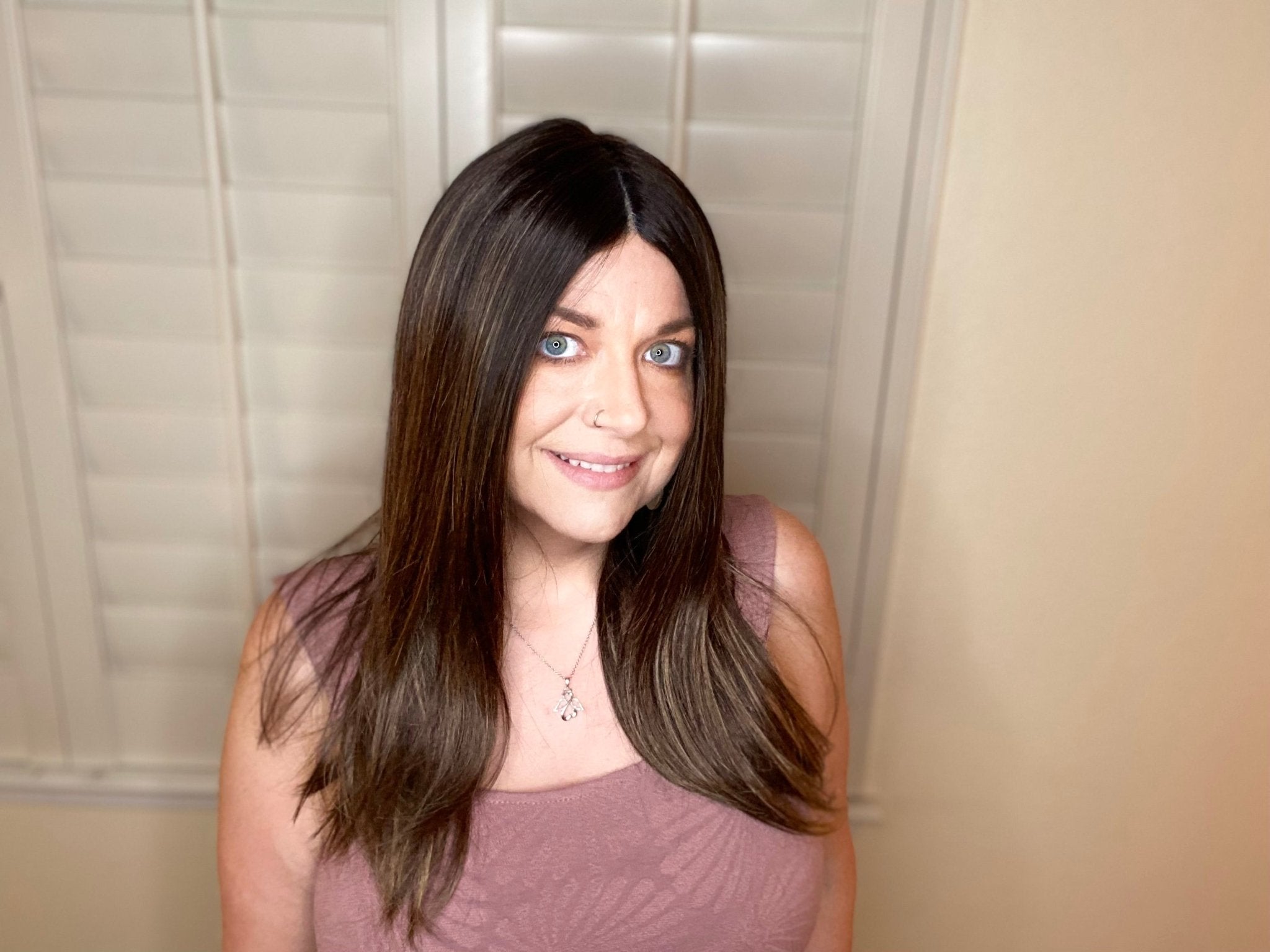 Harper Synthetic Lace Front Wig by Rene of Paris | Mono Part - Wig Studio 1