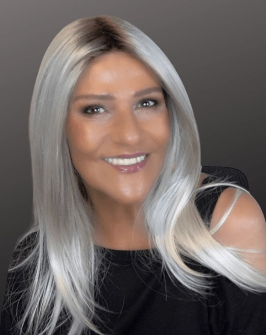 Harper Synthetic Lace Front Wig by Rene of Paris | Mono Part - Wig Studio 1