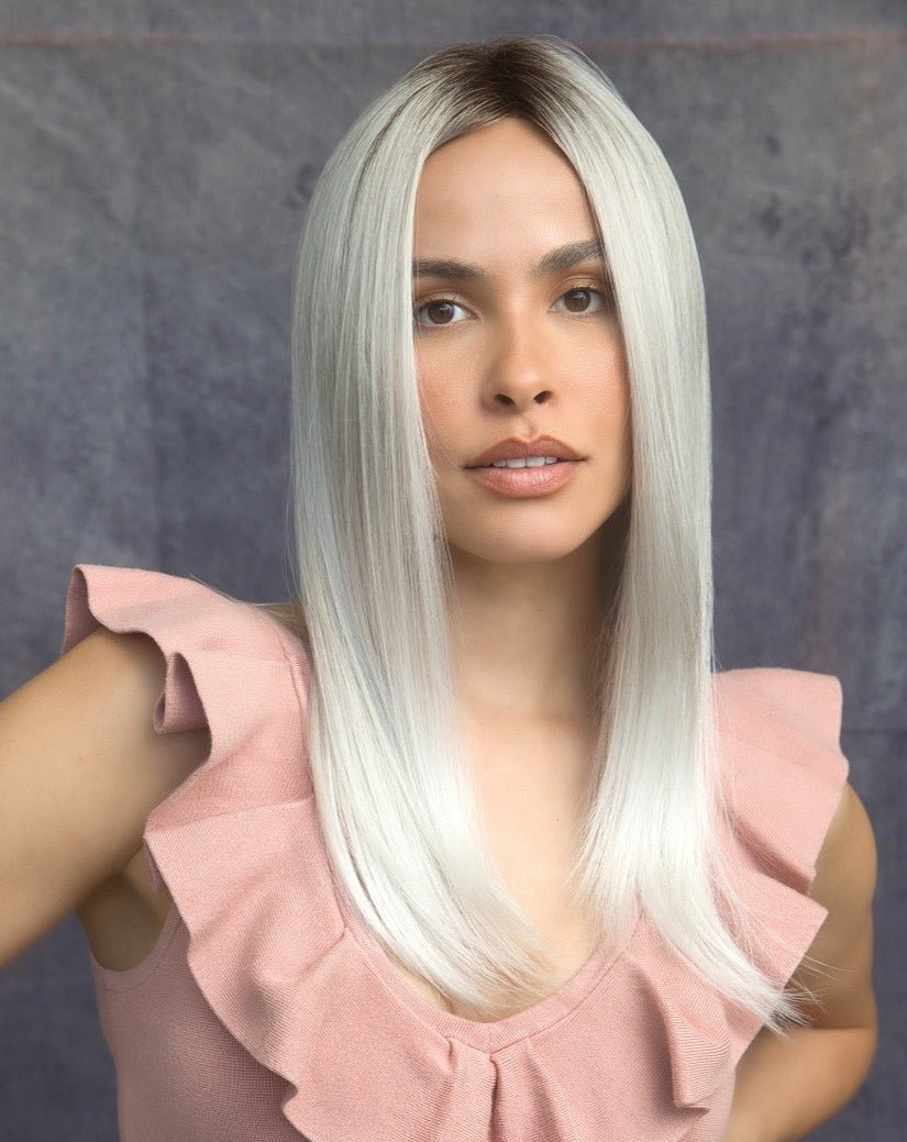 Harper Synthetic Lace Front Wig by Rene of Paris | Mono Part - Wig Studio 1