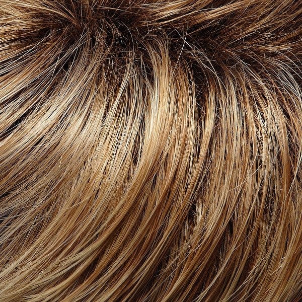 27T613S8 | Strawberry Blonde, Warm Platinum Blonde Blend, Shaded with Medium Brown