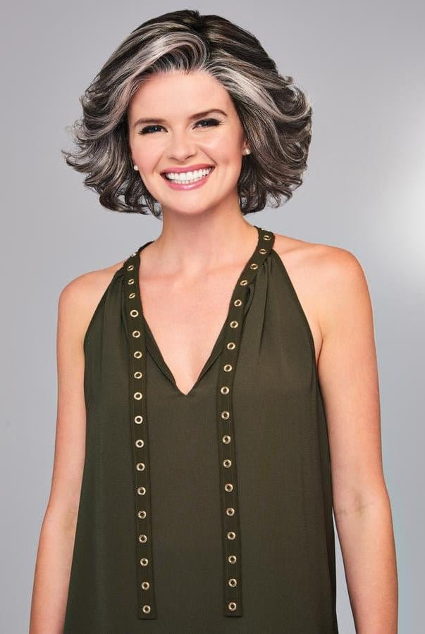 High Impact Synthetic Lace Front Wig by Gabor | Mono Part - Wig Studio 1